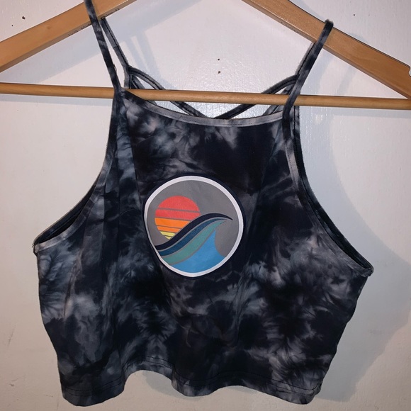 Empyre Tops - Empyre Tie Dye Crop Top (SZ: Med)